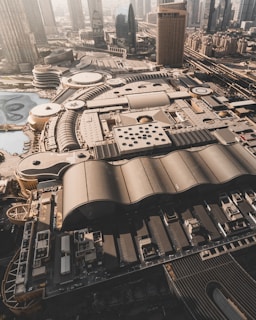aerial view of city buildings during daytime