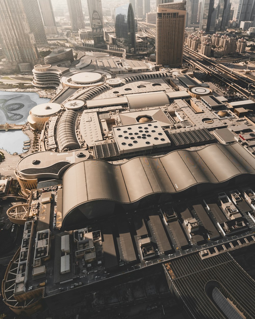 aerial view of city buildings during daytime