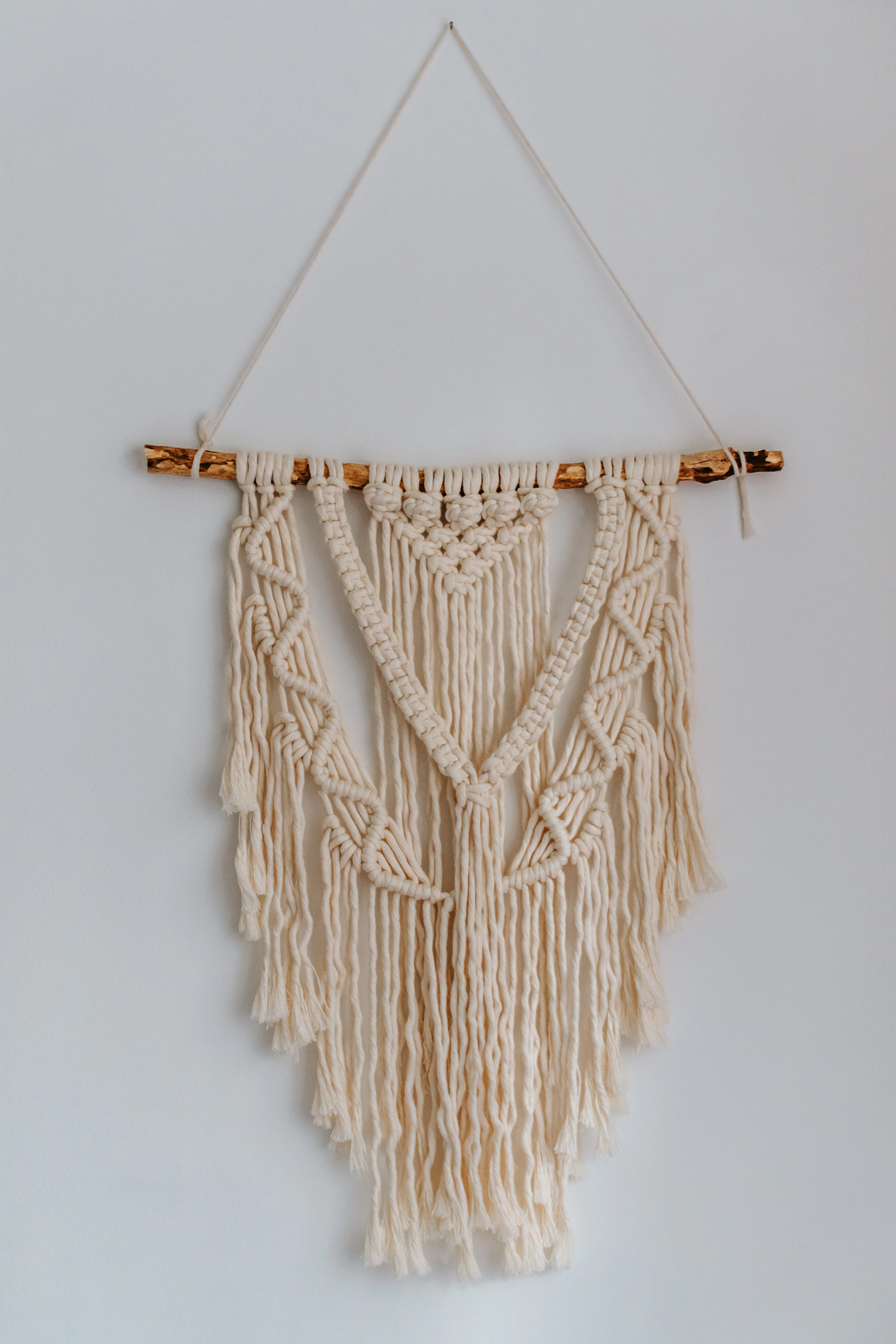 Tapiz de macramé Duna