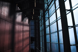 A cross-section of a cold storage facility showcasing advanced low thermal effective composite materials.