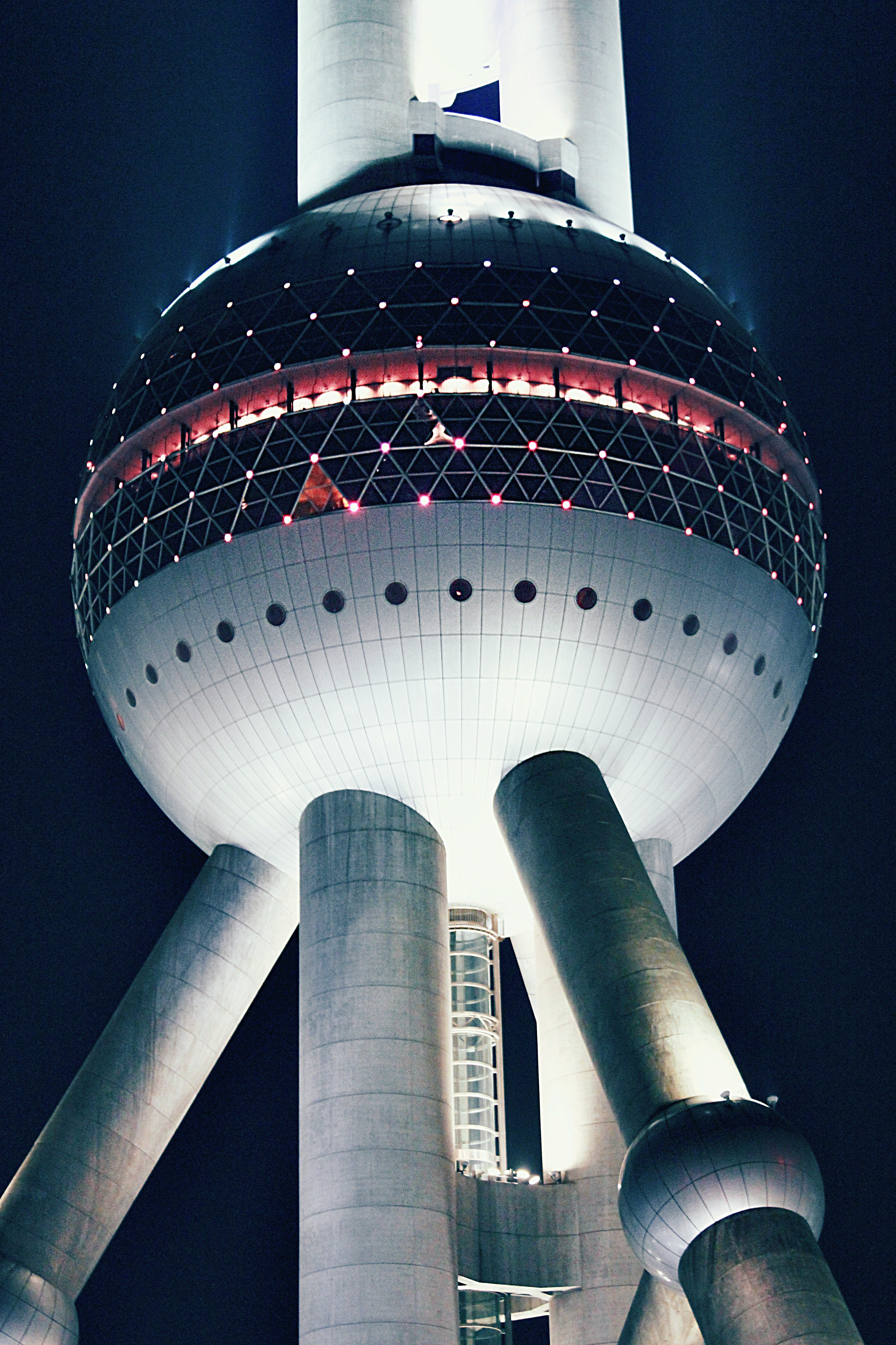 The Pearl Tower in Shanghai.