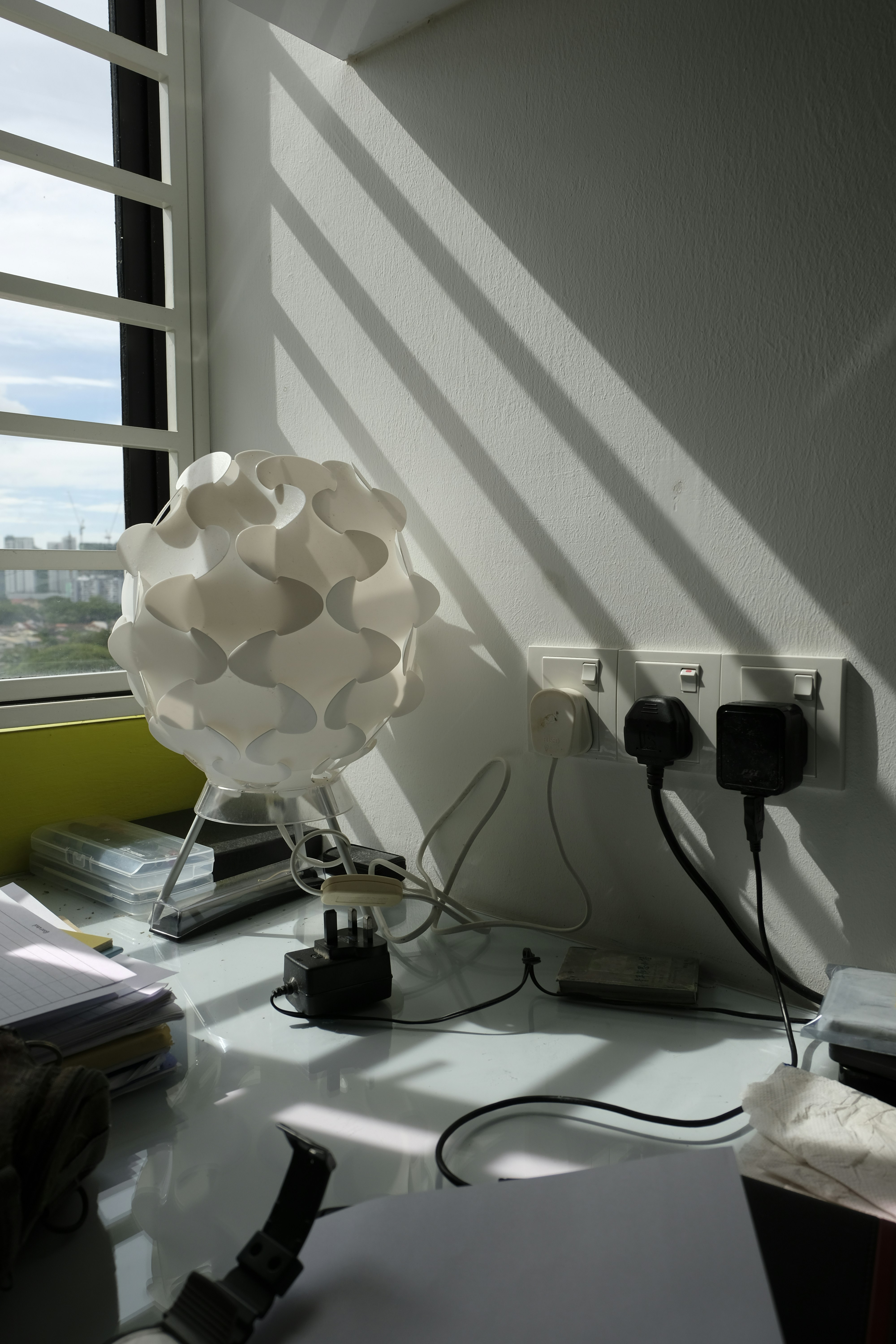 Lámpara geométrica 3D