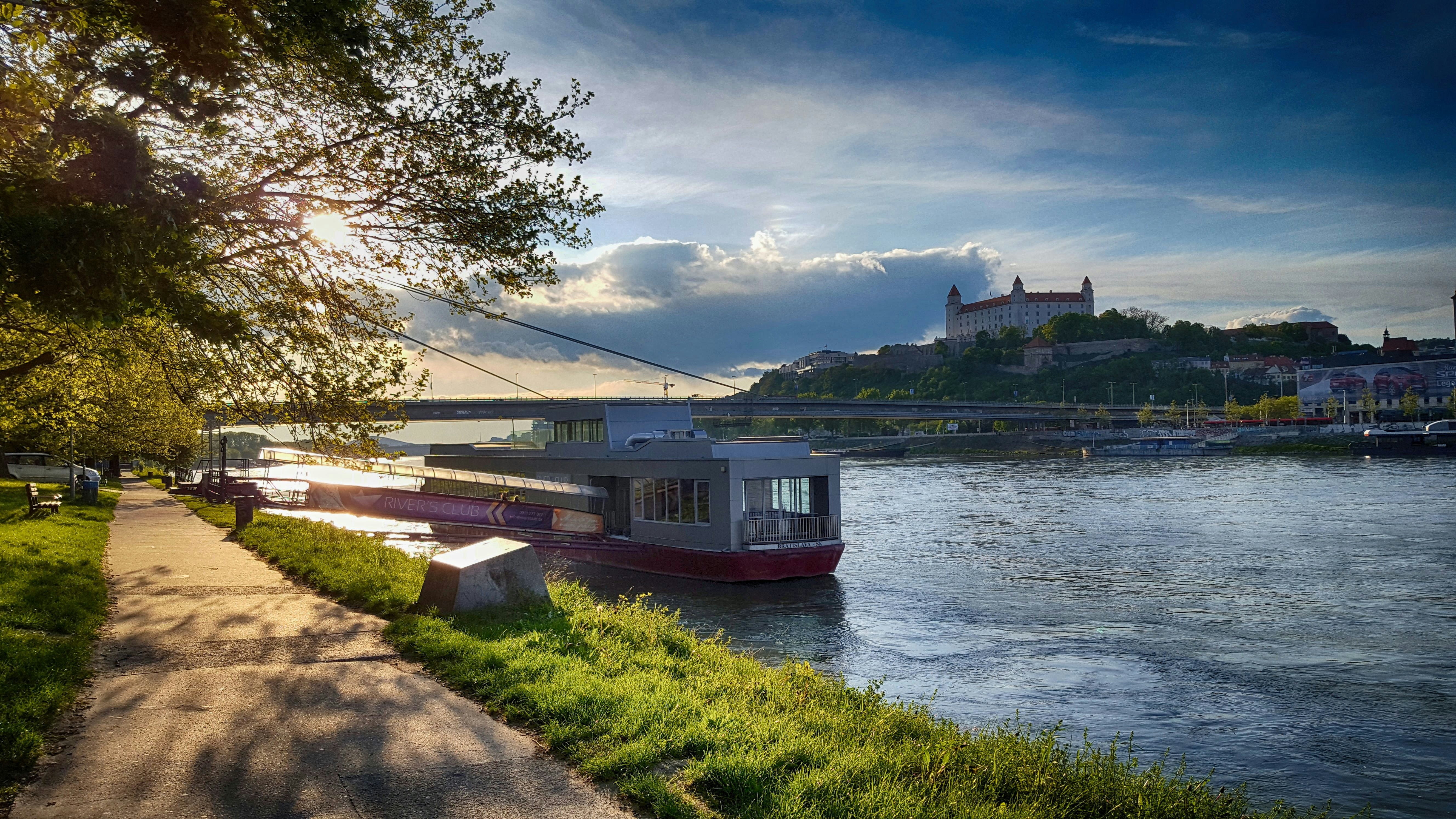 Beautiful view of Bratislava, Slovakia - Top travel destination featuring iconic landmarks and stunning scenery