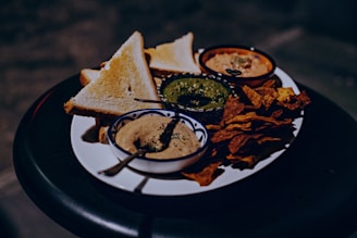 brown and white pastry on white ceramic plate