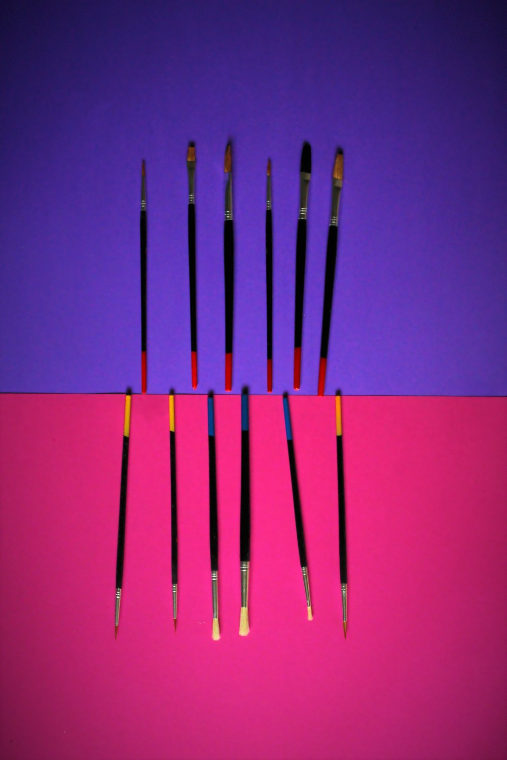 black and brown wooden sticks