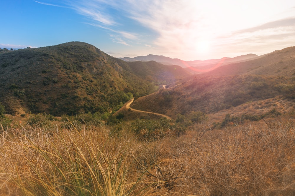 green and brown mountain under blue sky during daytime