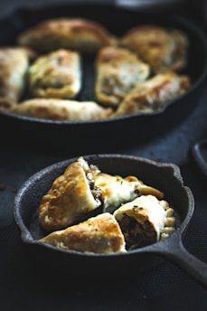 Empanada de pollo casera 