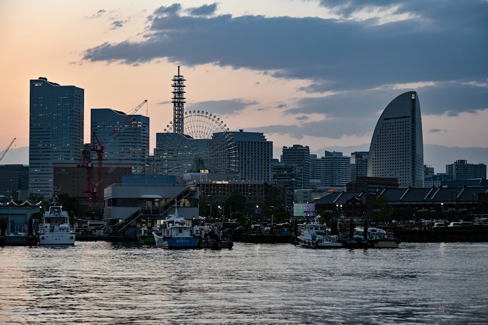 city buildings near body of water during daytime