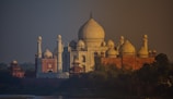 white and brown dome building