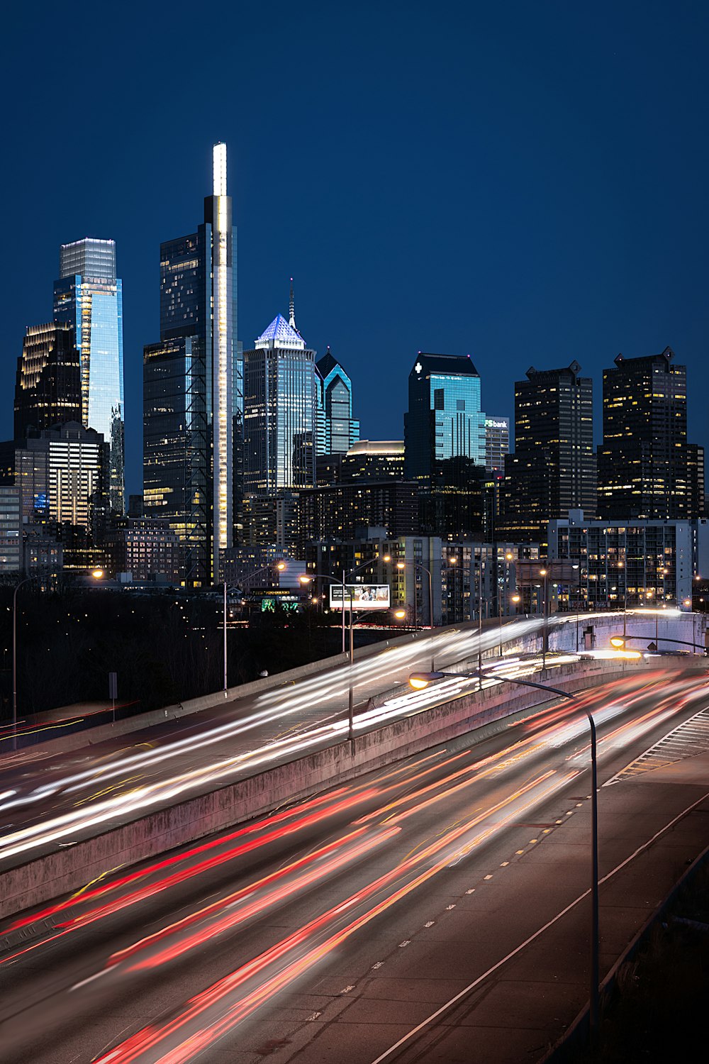 time lapse photography of city during night time