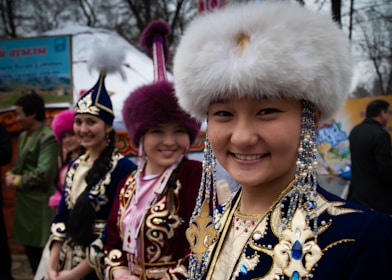 Local cultural event with traditional Latvian costumes and music.