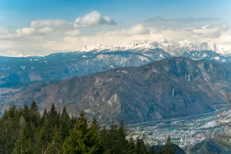 A scenic view of Badekot village showcasing its natural beauty.
