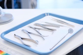 Autoclaved dental instruments