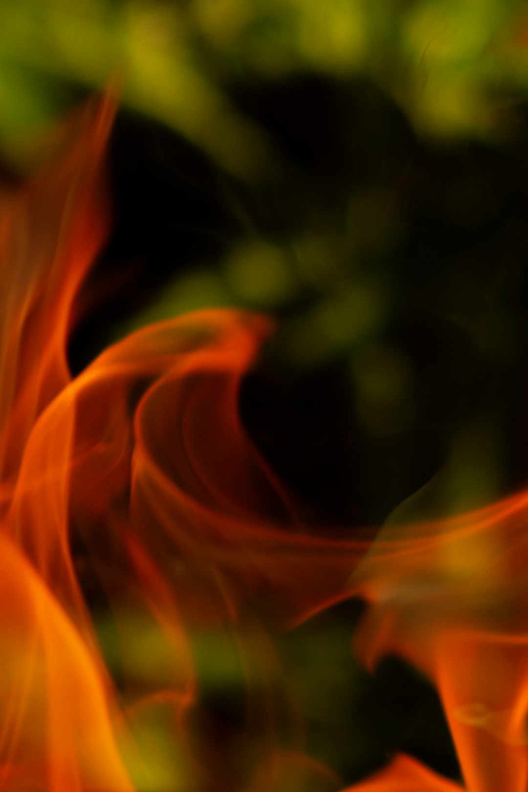 orange and yellow fire in close up photography