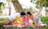 A happy family enjoying a picnic in a park, symbolizing security and togetherness.