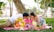 A happy family enjoying a picnic in a park, symbolizing security and togetherness.