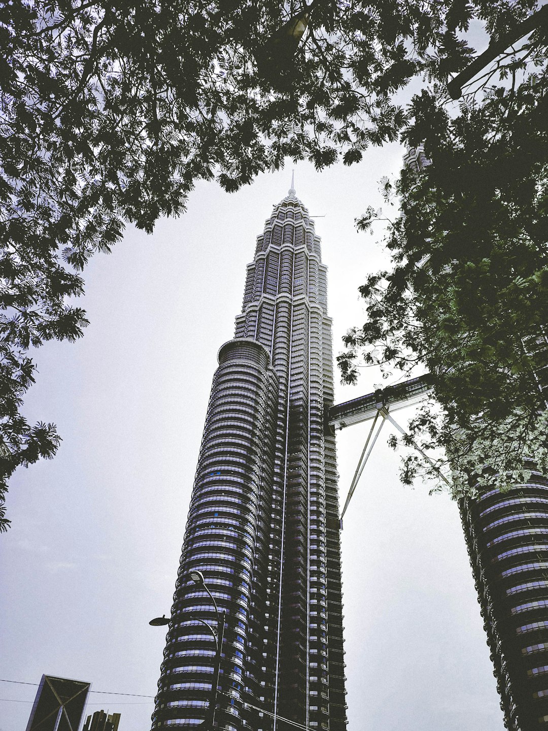 grayscale photo of high rise building