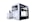 A large, modern 3D printer with a clear enclosure and a sleek design is accompanied by a separate unit. It features visible components and intricate mechanical parts within its transparent casing, highlighting its functionality.