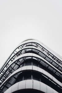 A modern modular building showcasing innovative design.