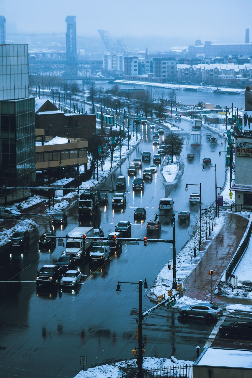 cars on road during daytime