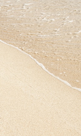 brown sand with white sand