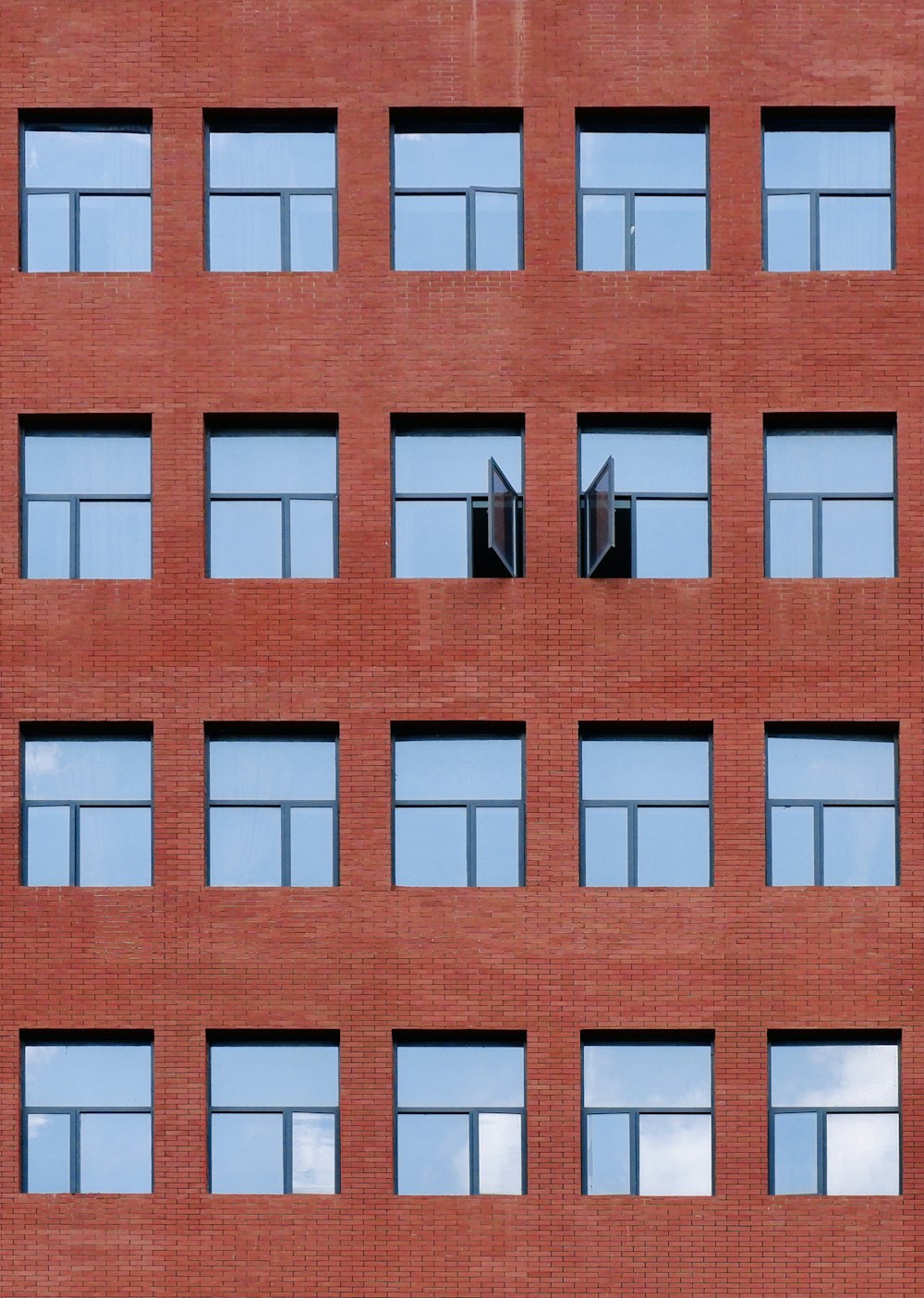 brown and white concrete building