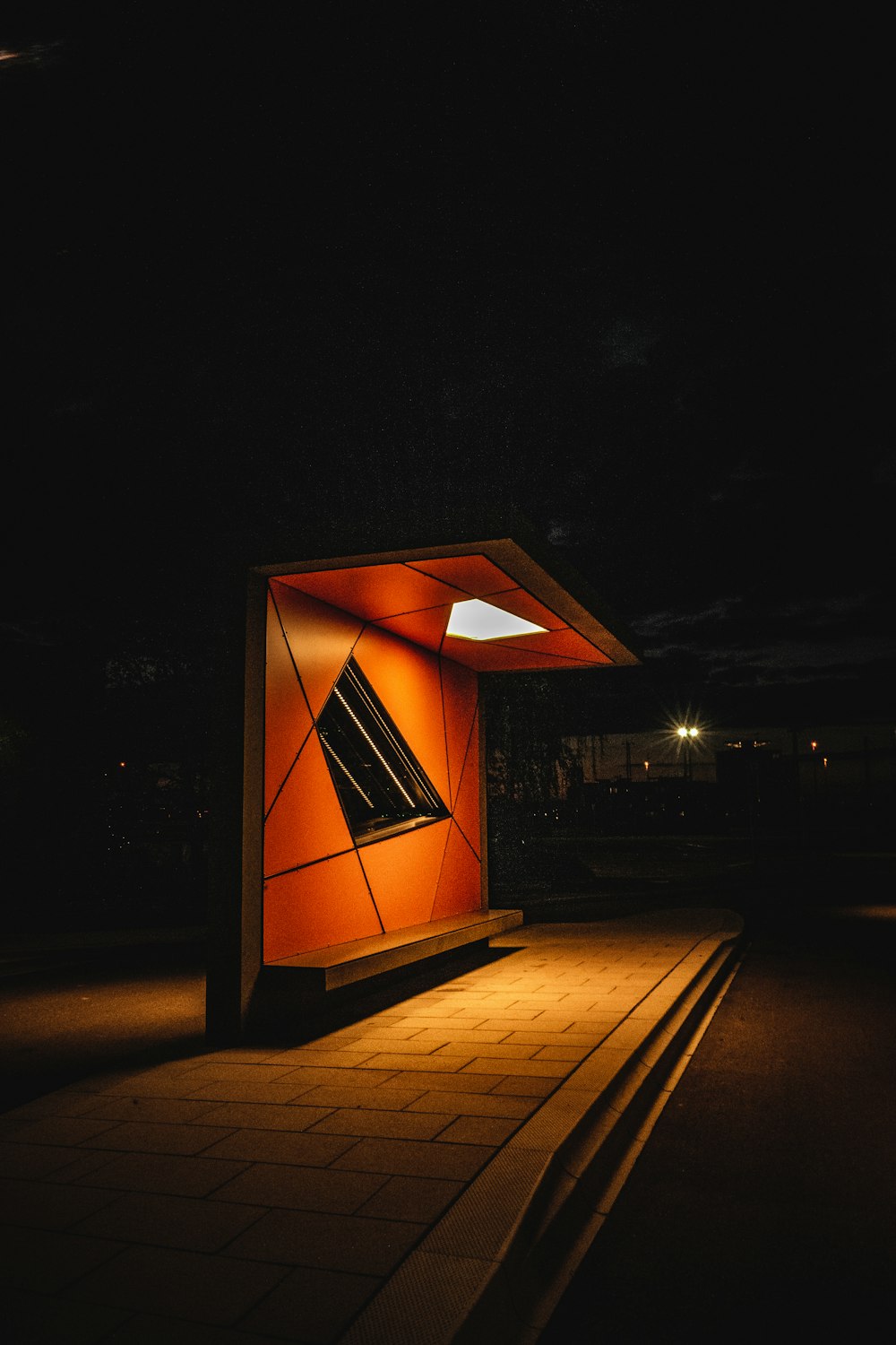 brown wooden house during night time