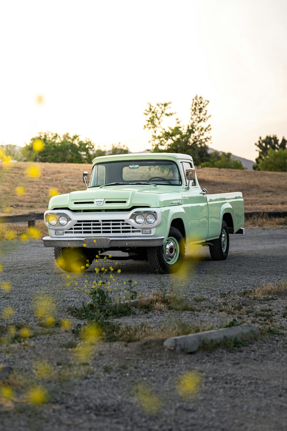 Weißer Chevrolet Single Cab Pickup Truck tagsüber unterwegs