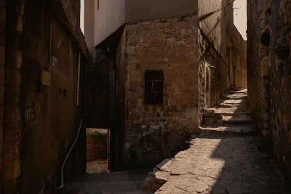 Brown brick building during daytime — Mardin, Turkey