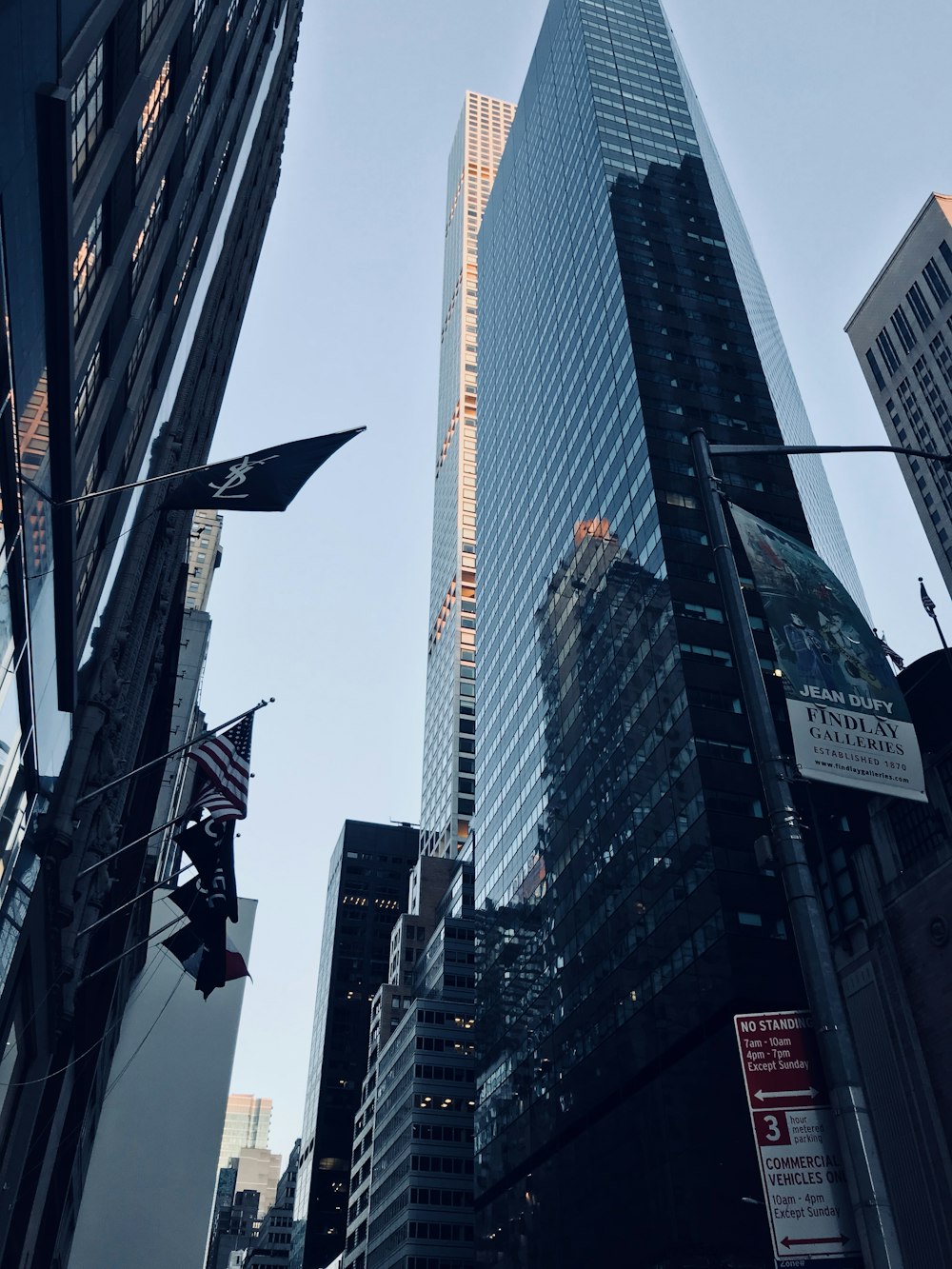 black and white high rise buildings during daytime