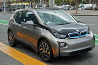 A compact hatchback ready for city driving, with a clean and modern design.