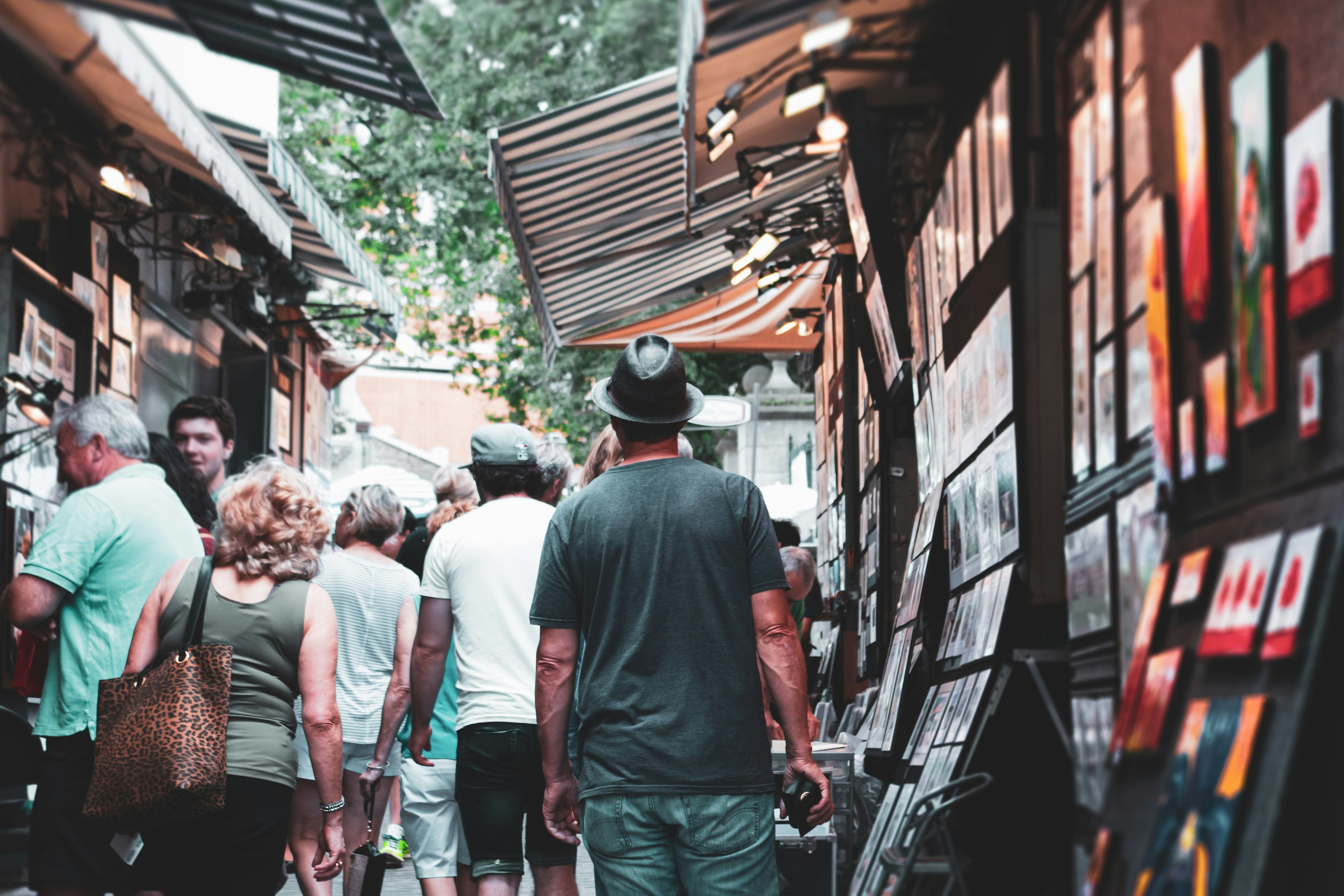 people walking on street during daytime