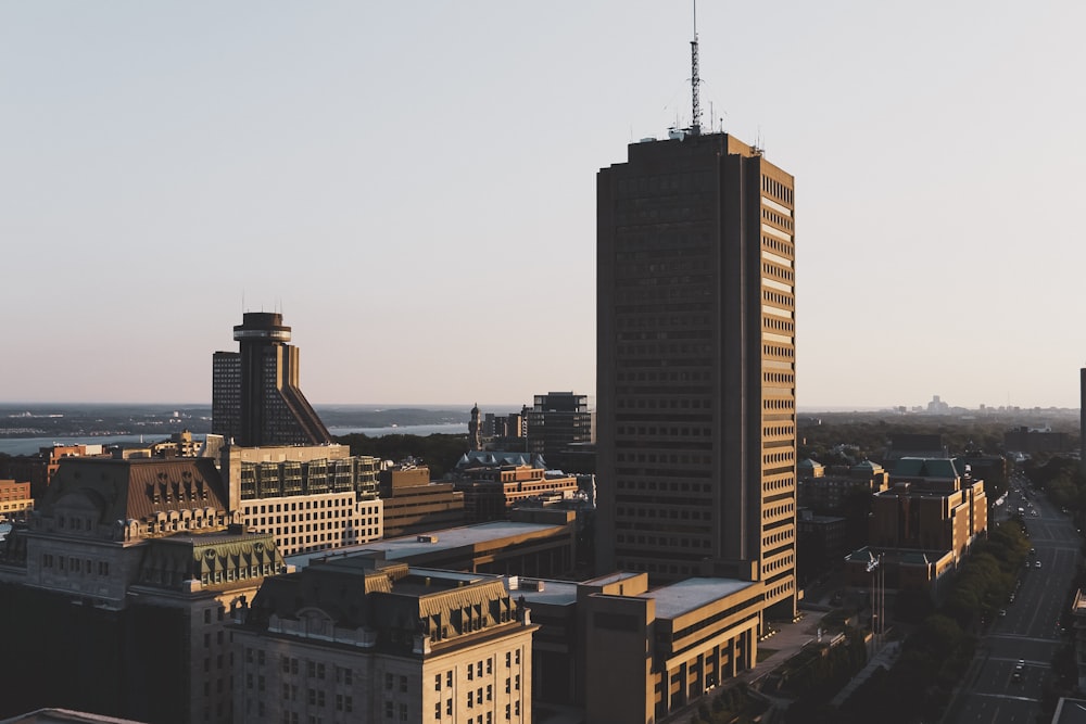 high rise buildings during daytime