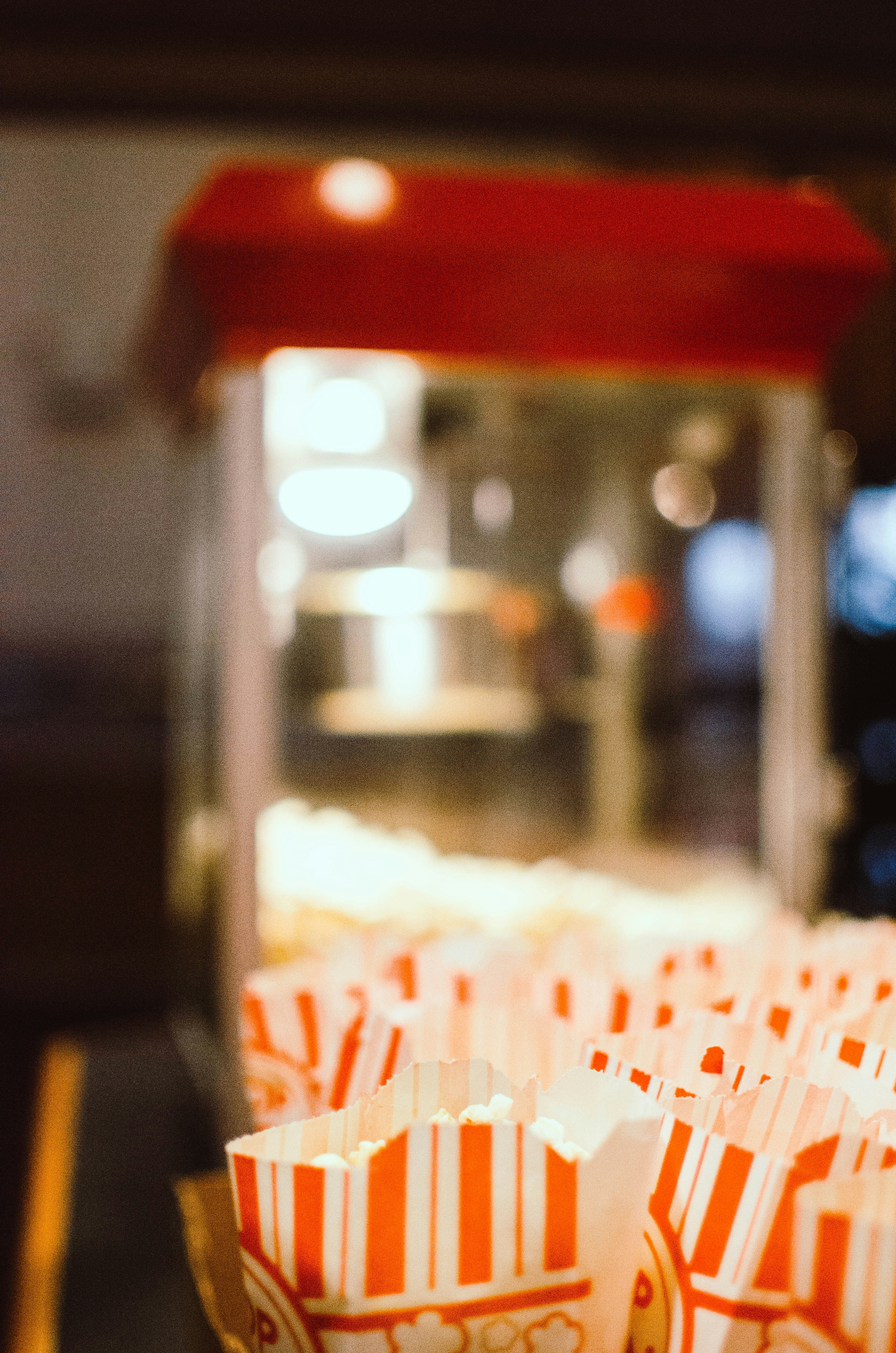 Popcorn and a movie.