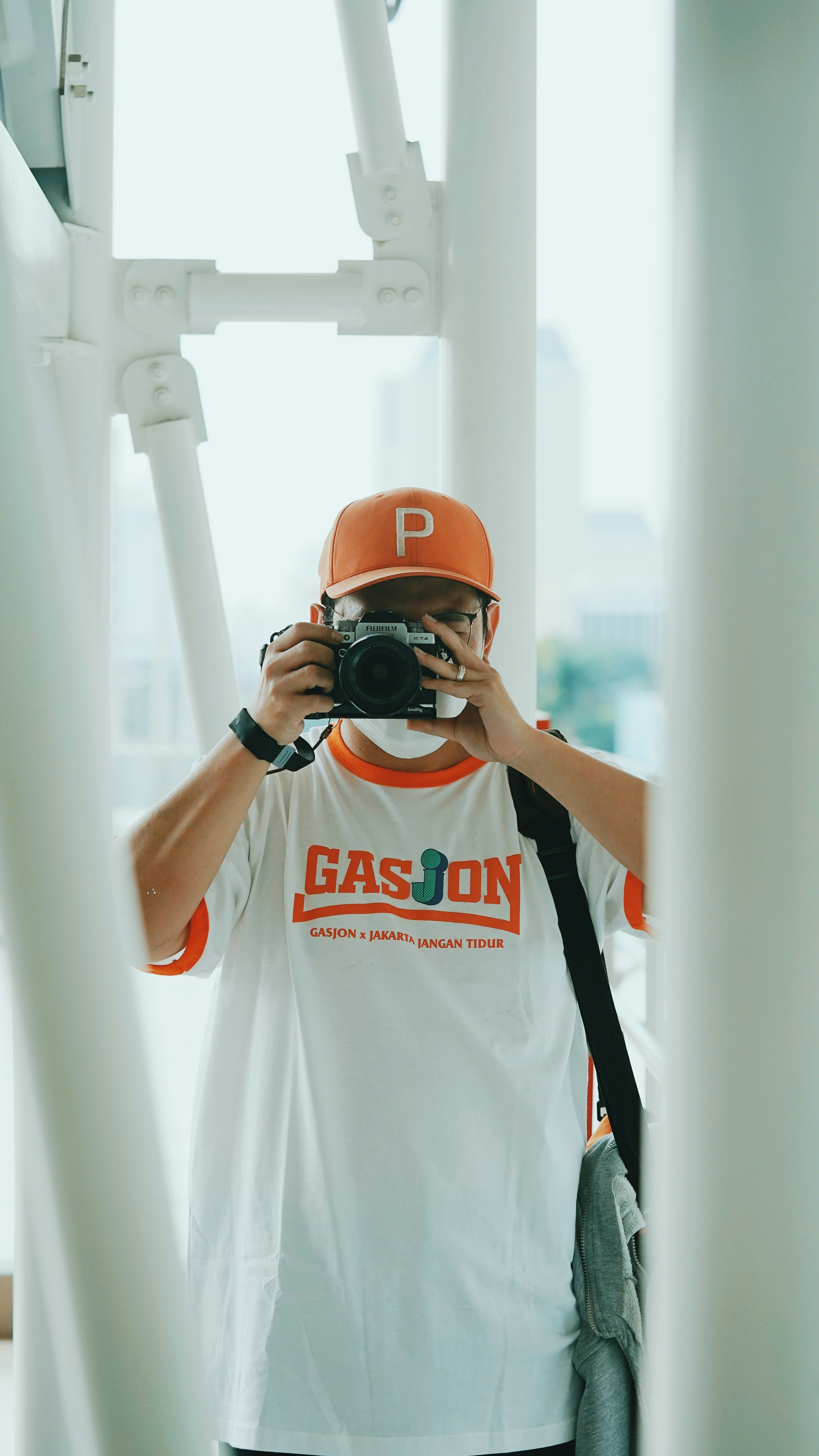 Building personal brand through professional photoshoot.