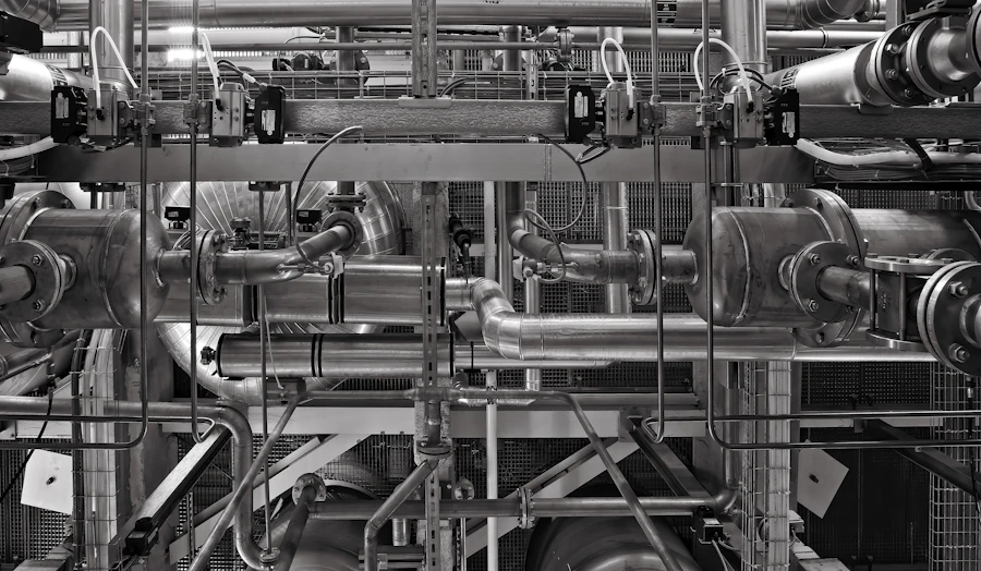 Welded chilled-water headers