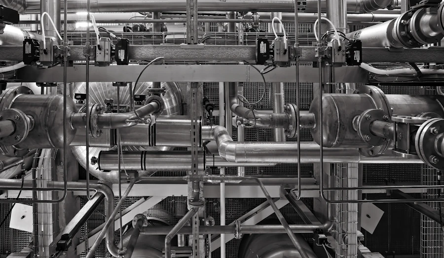 Industrial valves and pipework