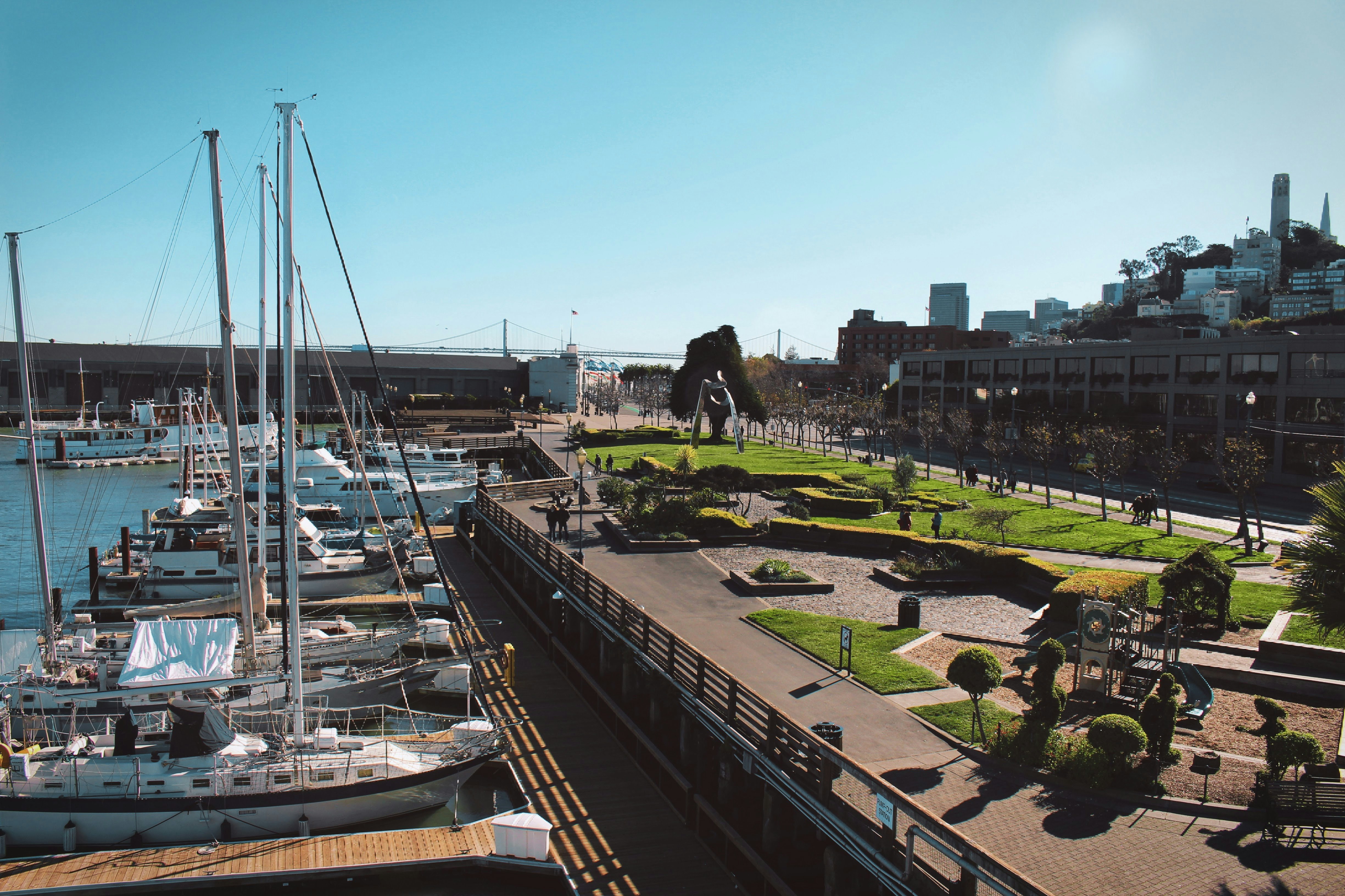 Pier 39 in the Bay Area of San Francisco