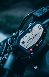 black and gray electric device
