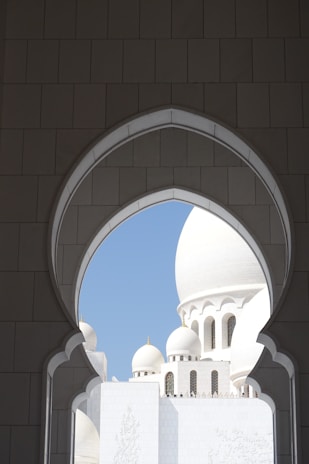 white and brown dome building