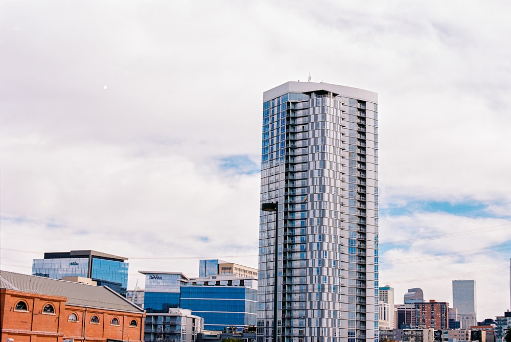 high rise buildings under white sky during daytime