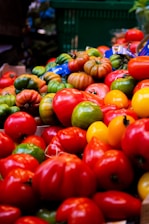 red and yellow bell peppers