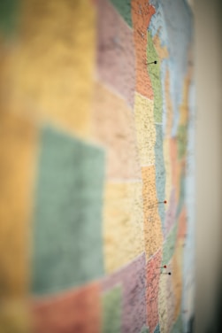 Map showing multiple business locations across a region