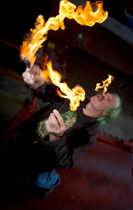 man in black crew neck shirt smoking