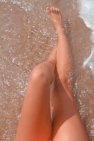 person in water during daytime