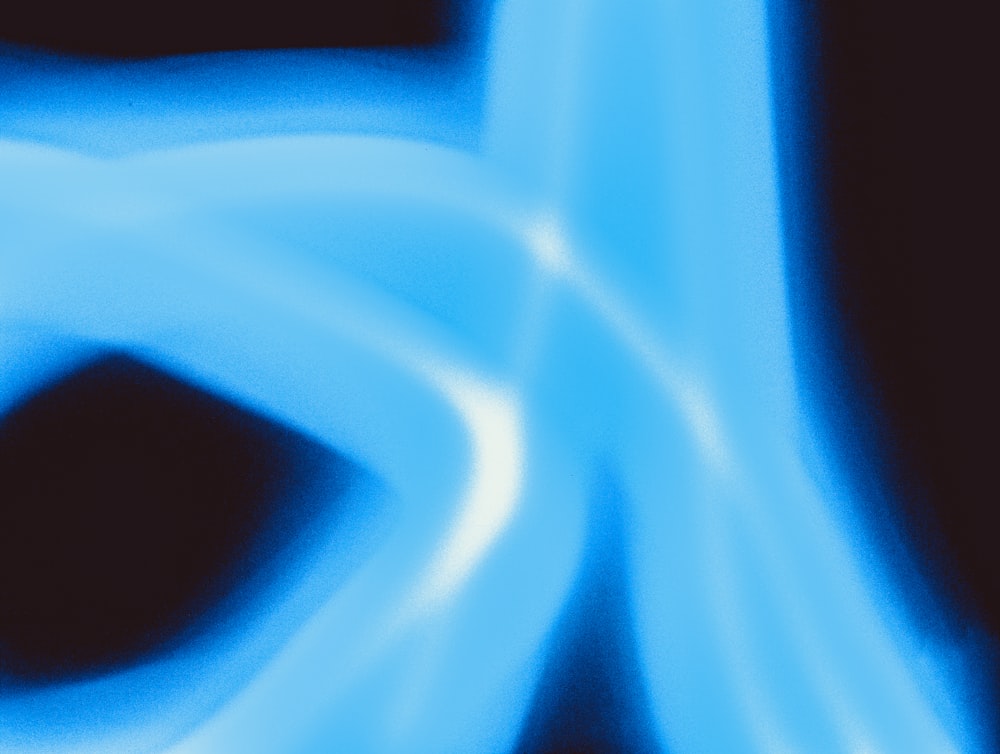 blue and white light illustration