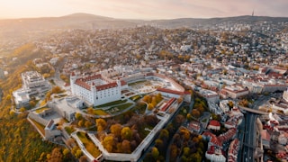 aerial view of city during daytime