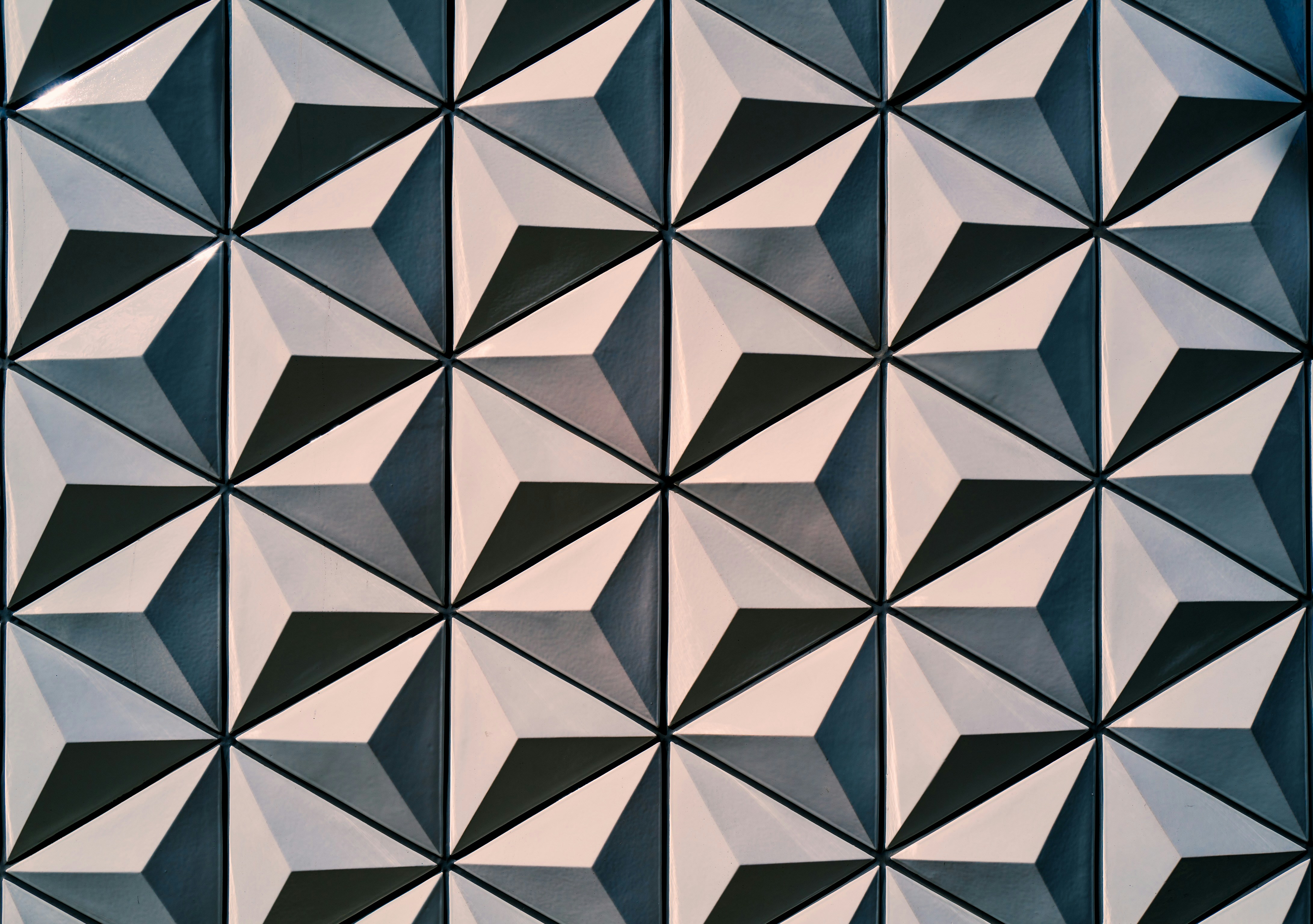 Ejemplo de mural estilo Geométrico