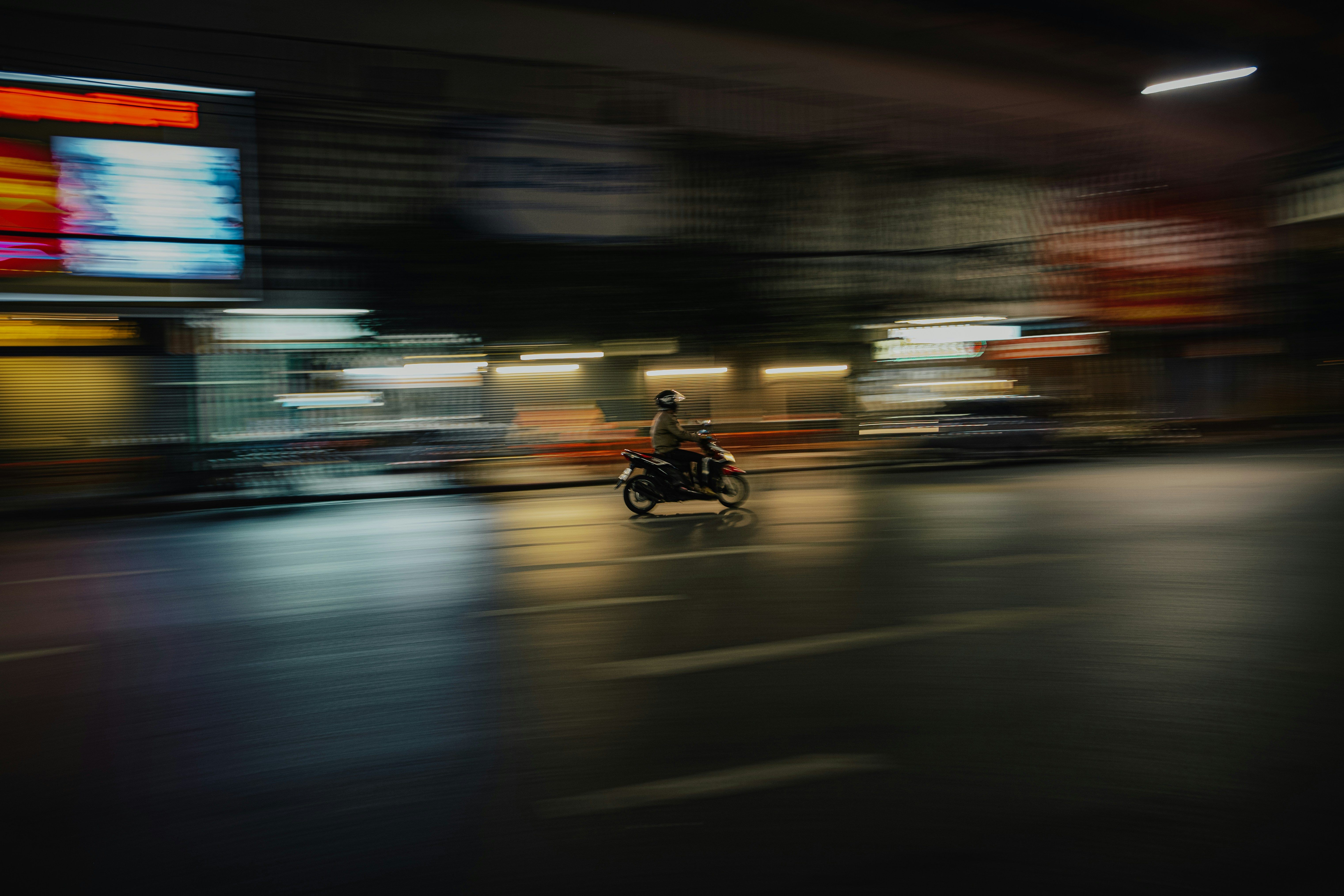 man riding motorcycle on road during night time, Connect With Me!</p><p>https://unsplash.com/@joshrh19</p><p>https://www.instagram.com/joshrh19</p><p>https://twitter.com/joshrh19</p><p>https://www.facebook.com/josh.rawsonharris