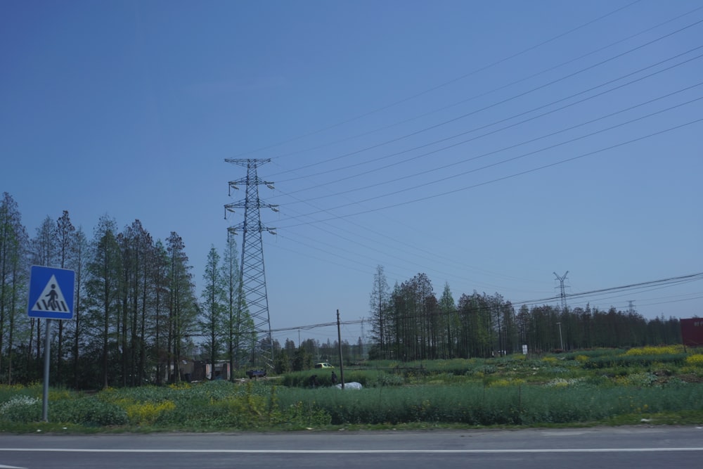 gray concrete road between green trees under blue sky during daytime